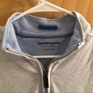 Johnston and Murphy quarter zip, men’s